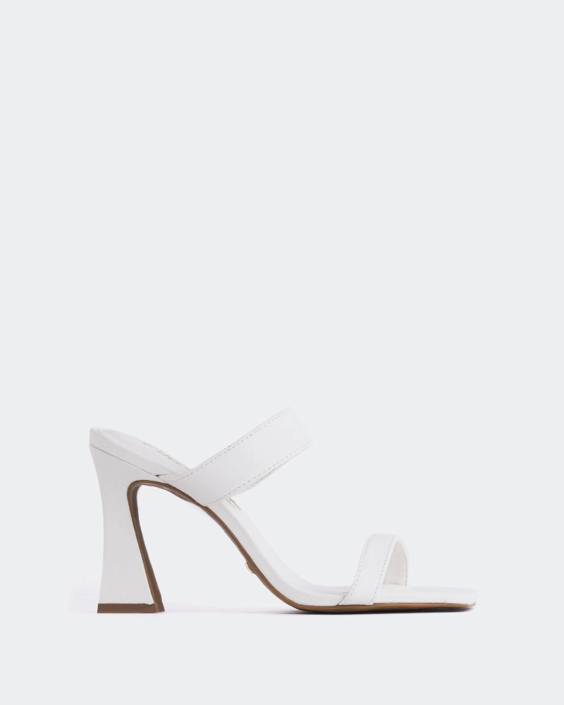 Ricarda White Leather