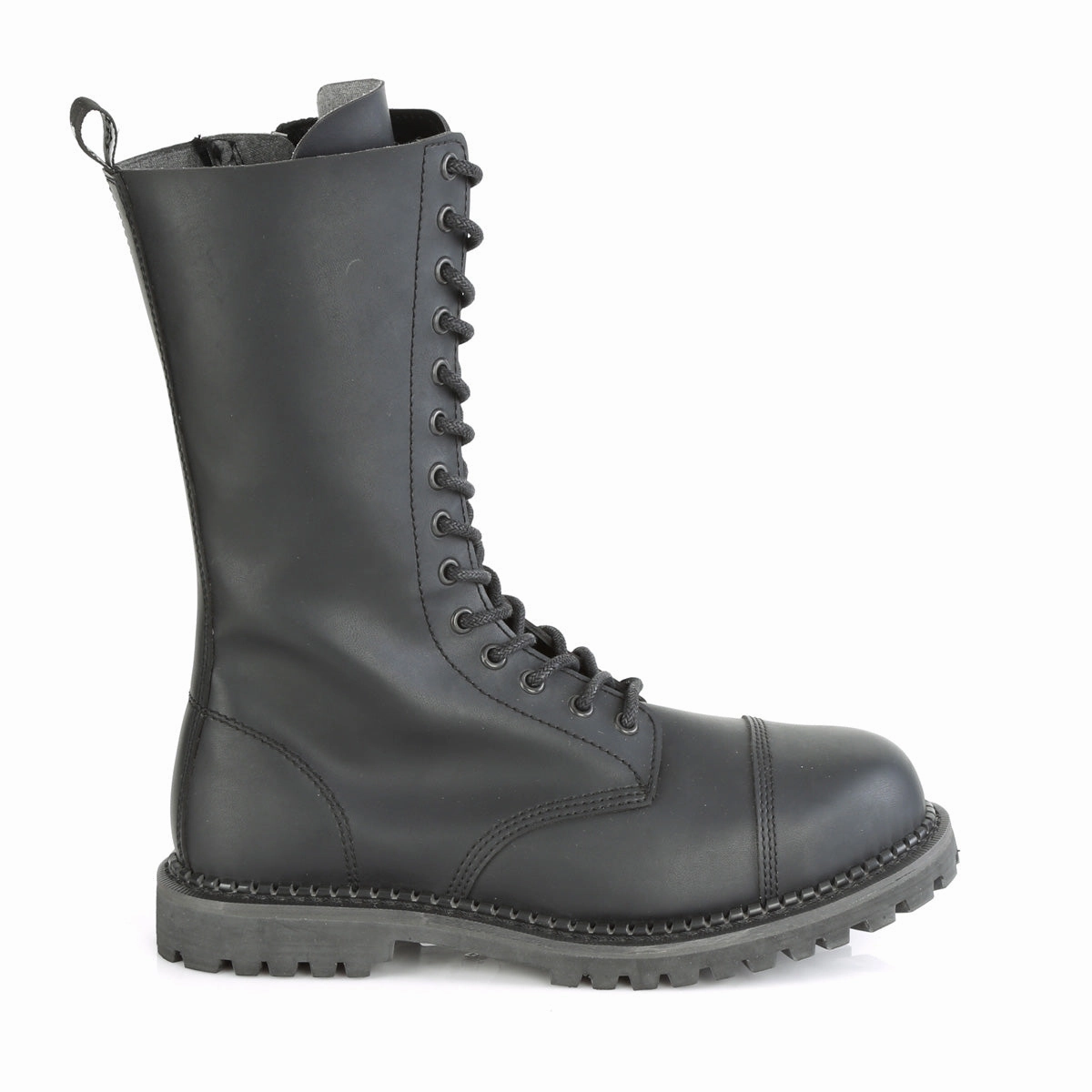 RIOT-14  Black Vegan Leather