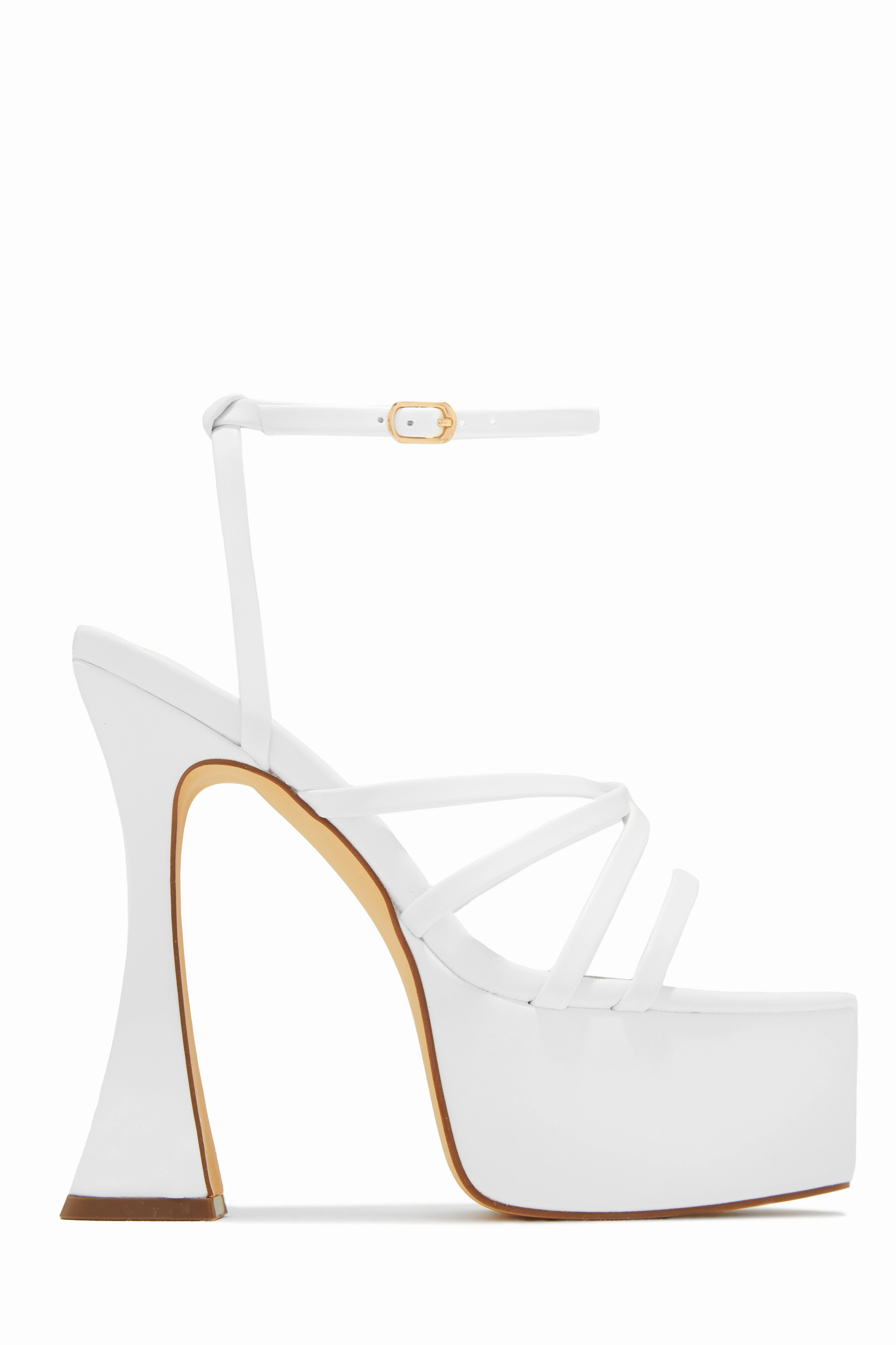 Rozalia Platform High Heels - Camel