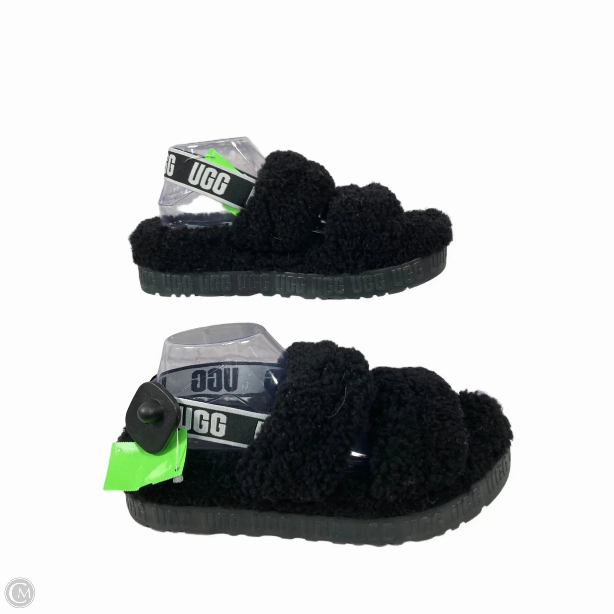 Sandals Designer By Ugg In Black, Size: 12