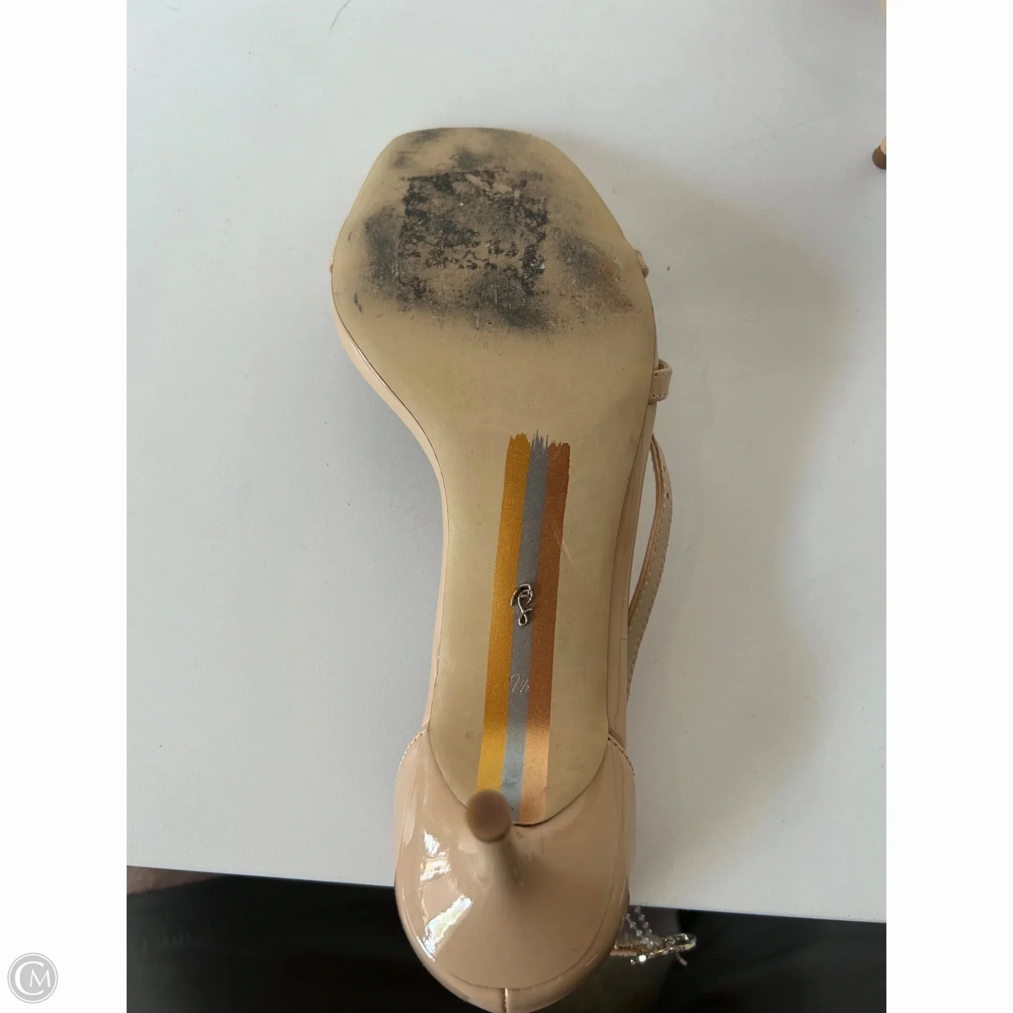 Sandals Heels Kitten By Sam Edelman In Tan, Size: 7.5