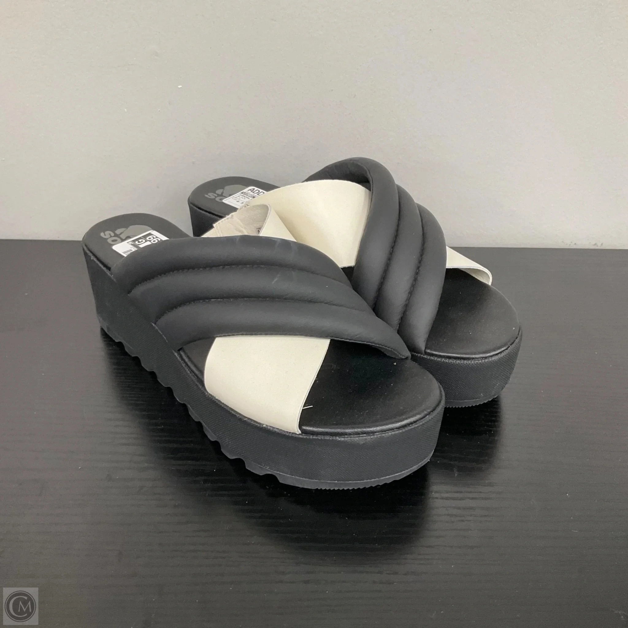 Sandals Heels Platform By Sorel In Black, Size: 8.5