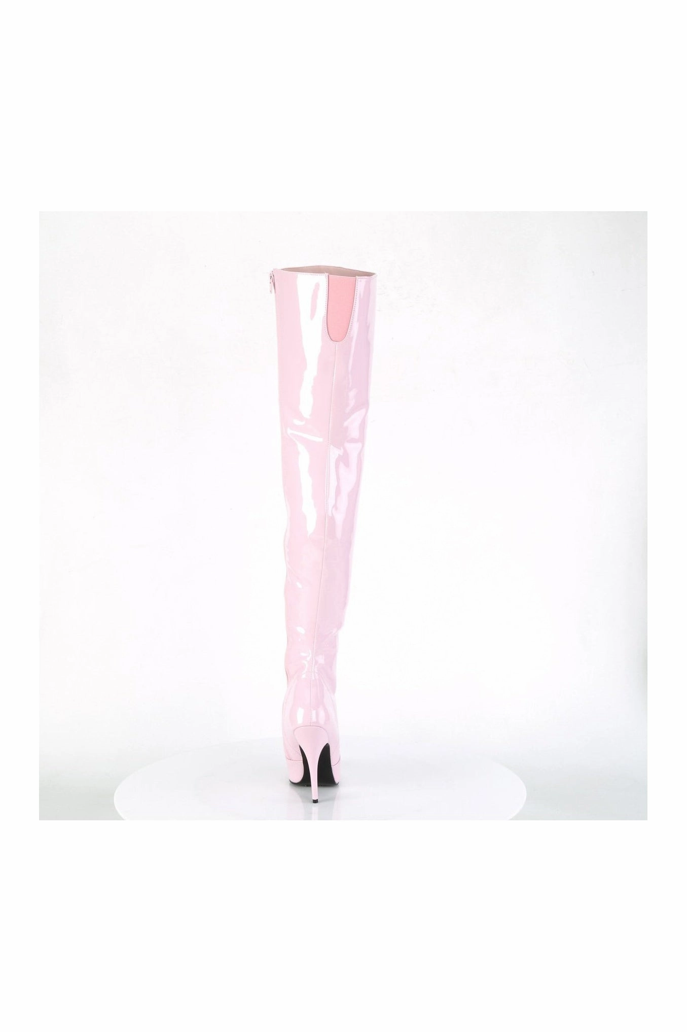 SEDUCE-3010 Thig Boot | Pink Patent