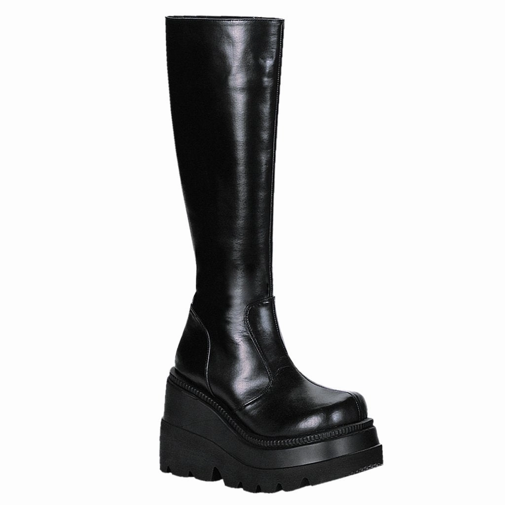SHAKER-100  Black Vegan Leather