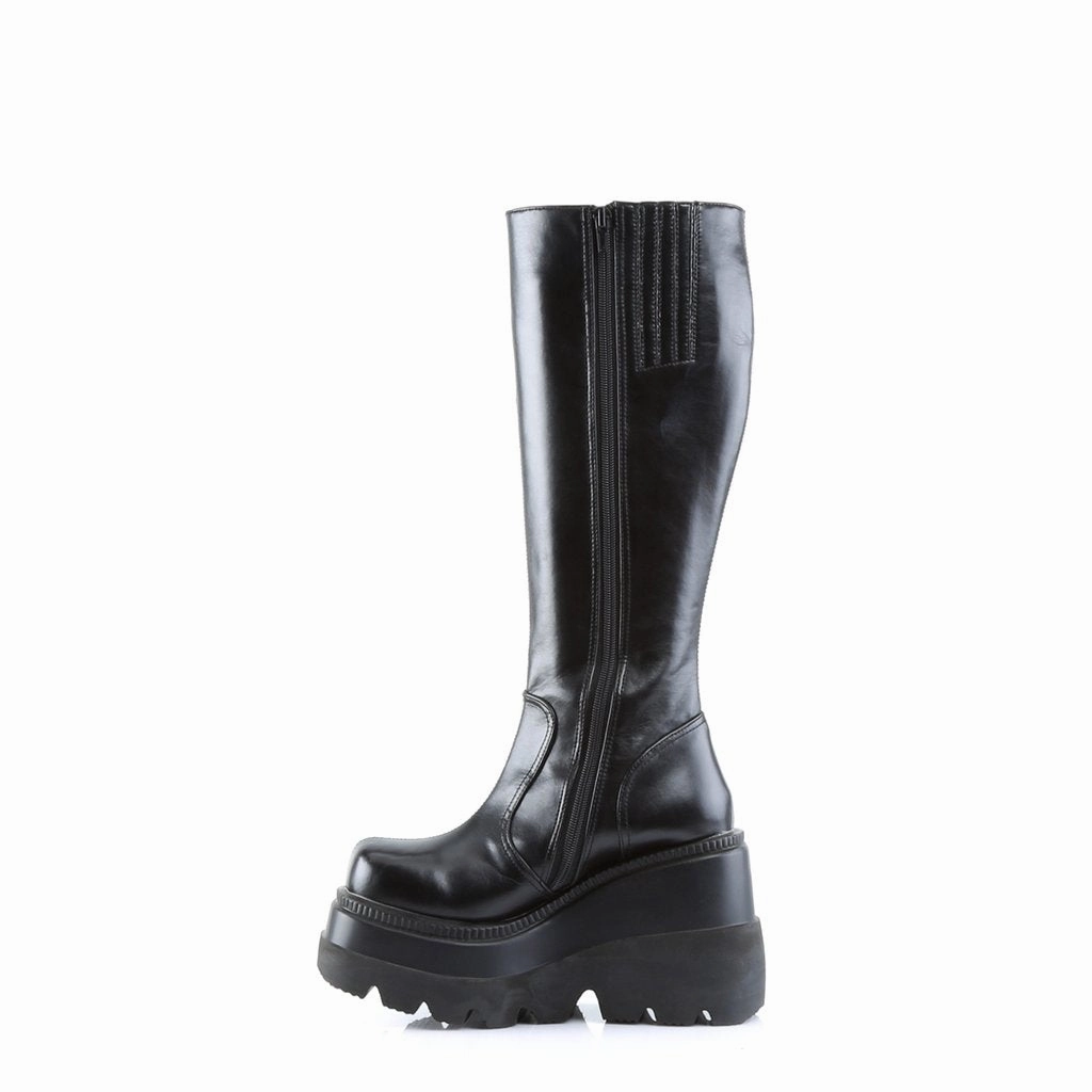 SHAKER-100  Black Vegan Leather