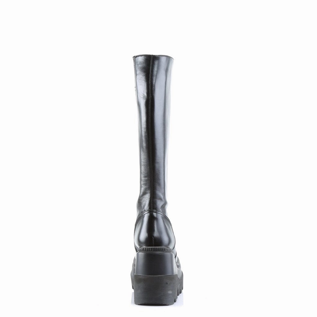 SHAKER-100  Black Vegan Leather