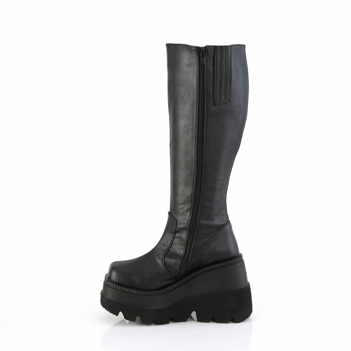 SHAKER-100WC  Black Vegan Leather