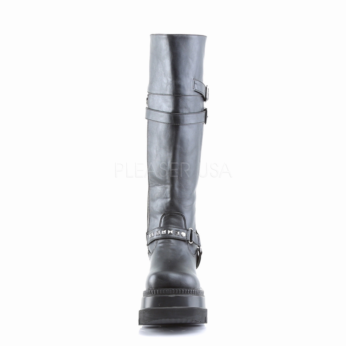 SHAKER-101  Black Vegan Leather