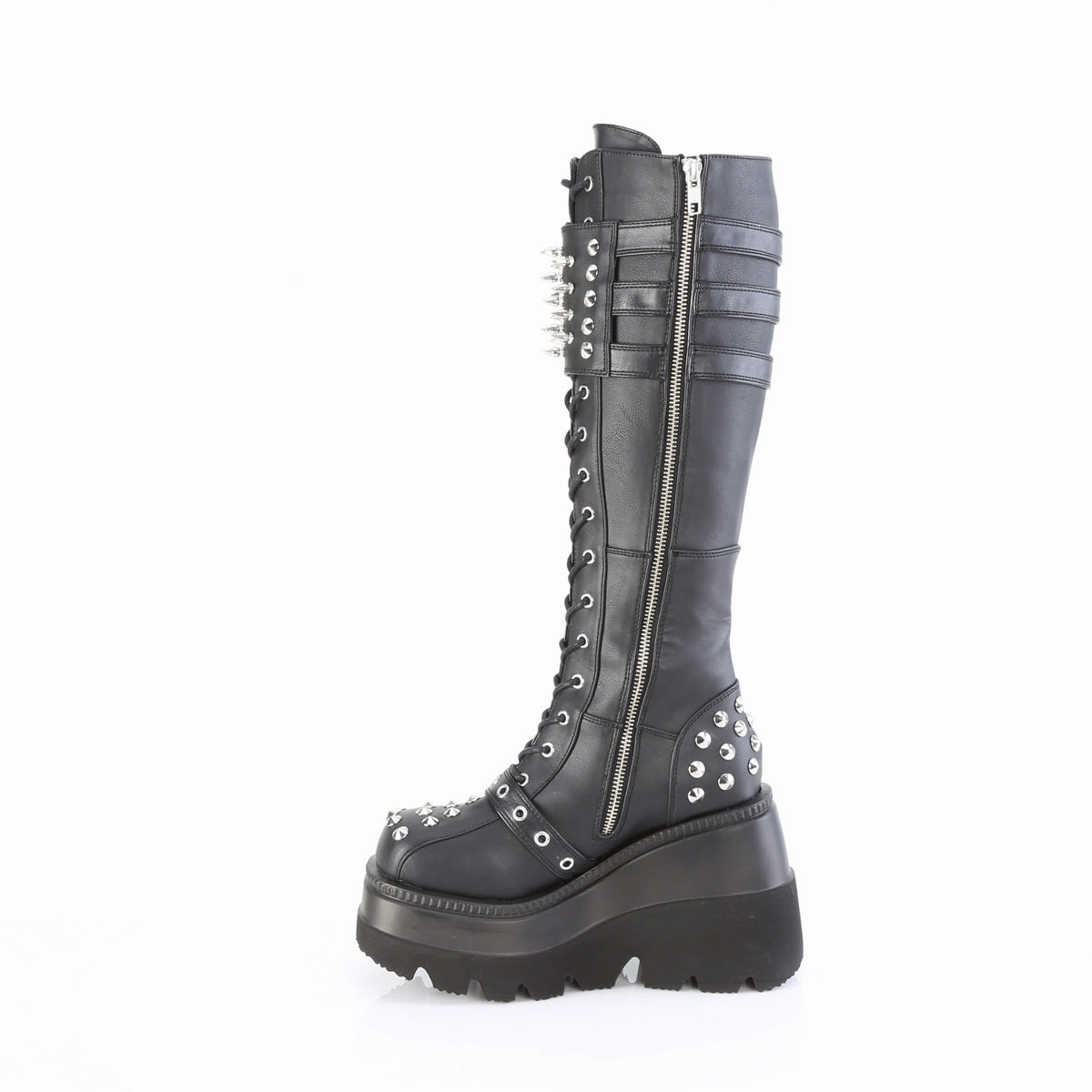 SHAKER-225  Black Vegan Leather