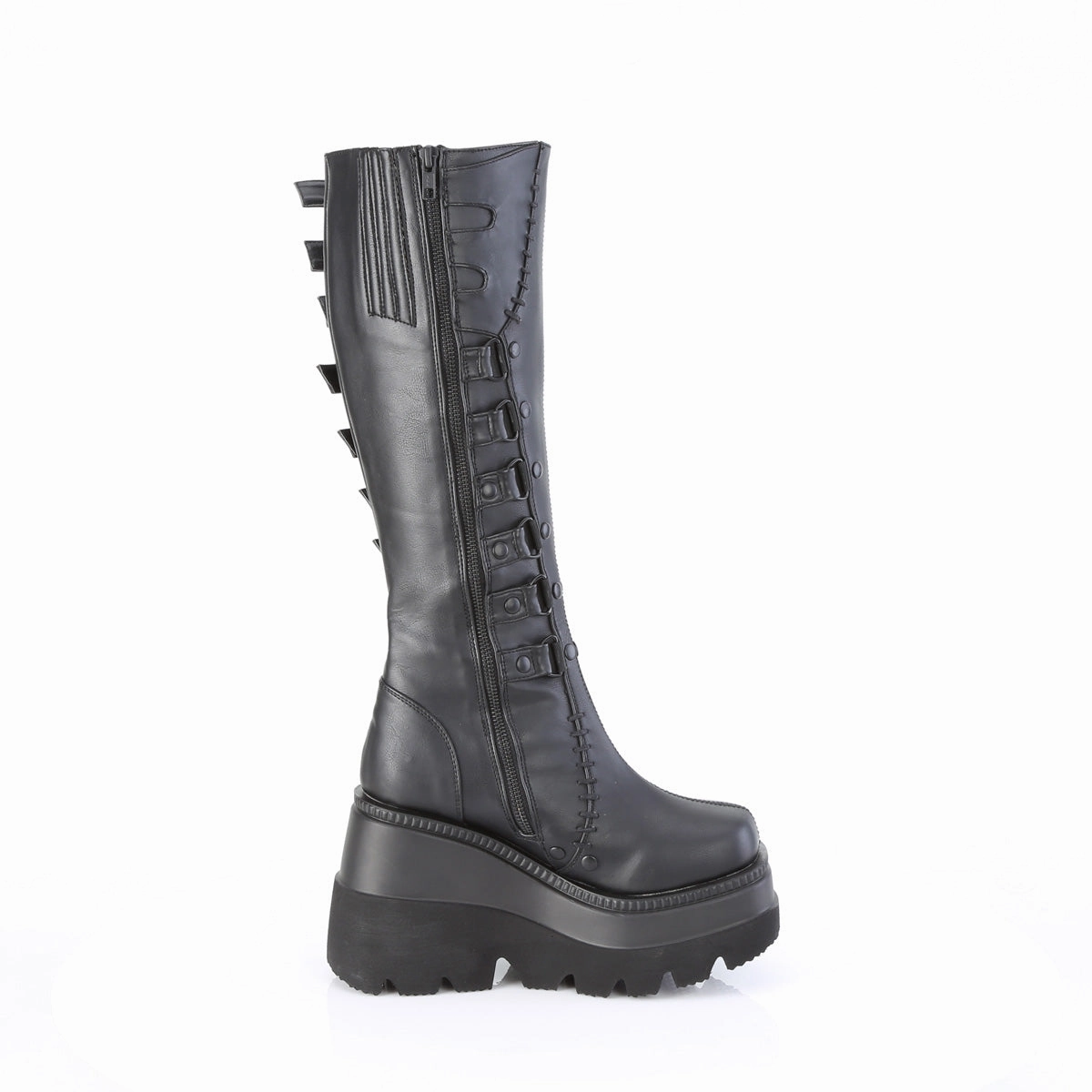 SHAKER-232  Black Vegan Leather