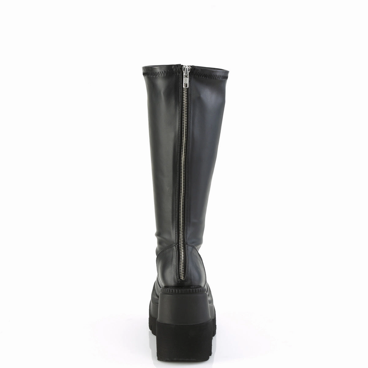 SHAKER-65WC  Black Stretch Vegan Leather