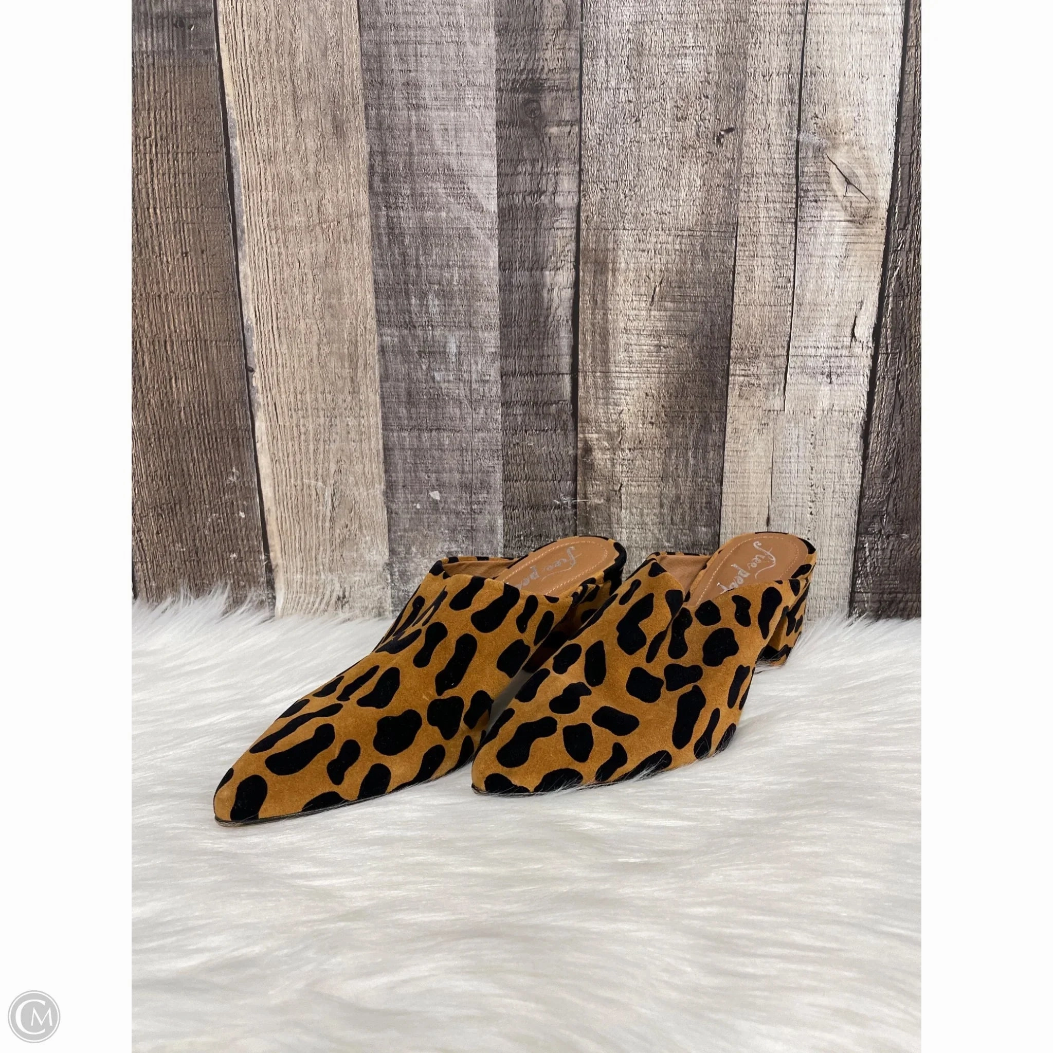 Shoes Heels Block By Free People In Animal Print, Size: 7