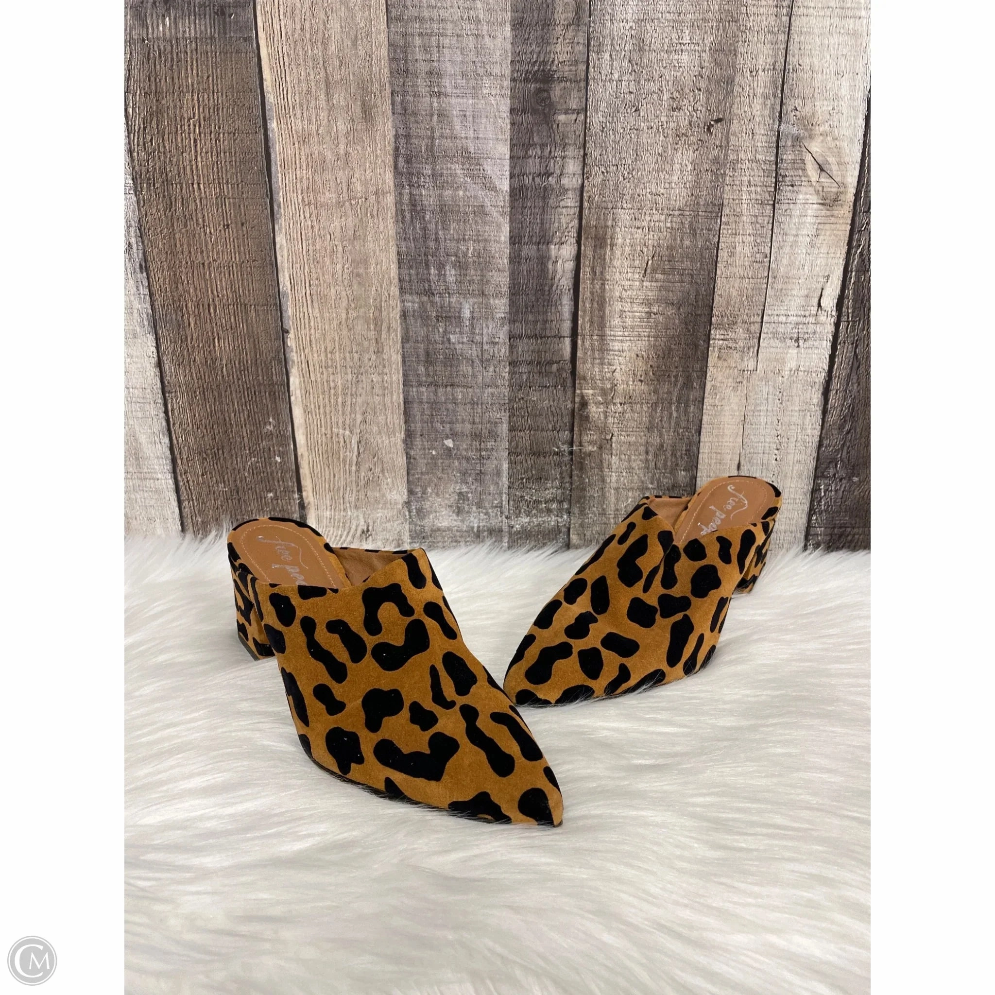 Shoes Heels Block By Free People In Animal Print, Size: 7