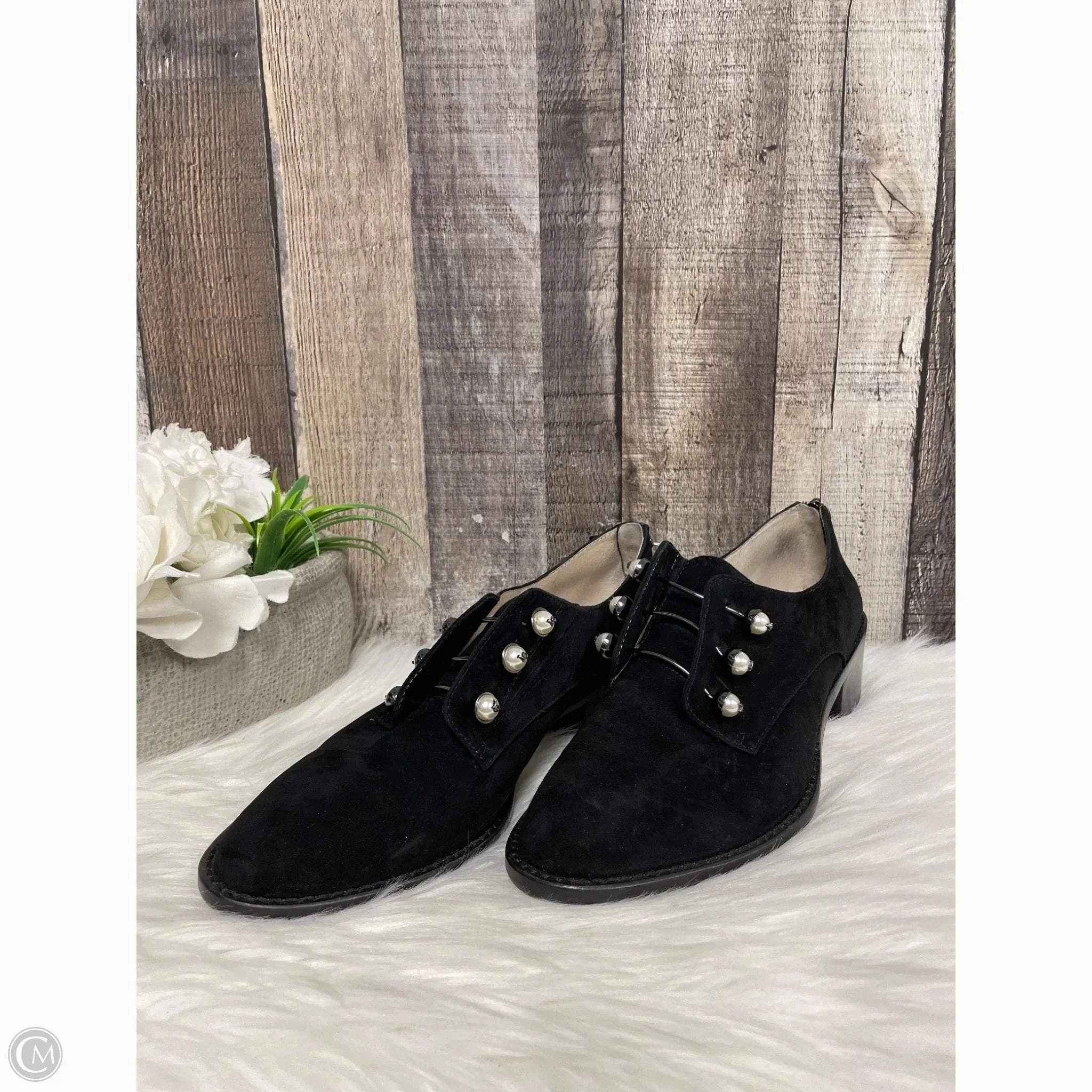 Shoes Heels Block By Louise Et Cie In Black, Size: 7