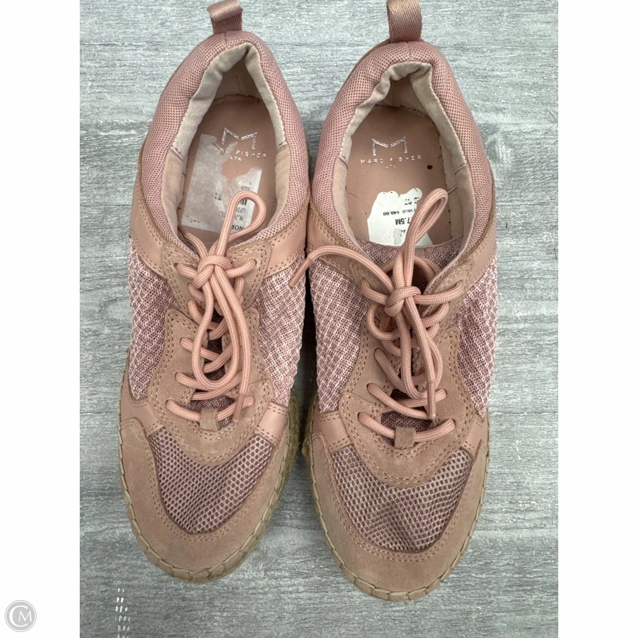 Shoes Heels Block By Marc Fisher In Pink, Size: 7.5