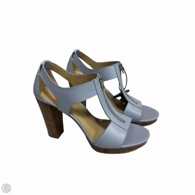 Shoes Heels Block By Michael By Michael Kors In Blue, Size: 11
