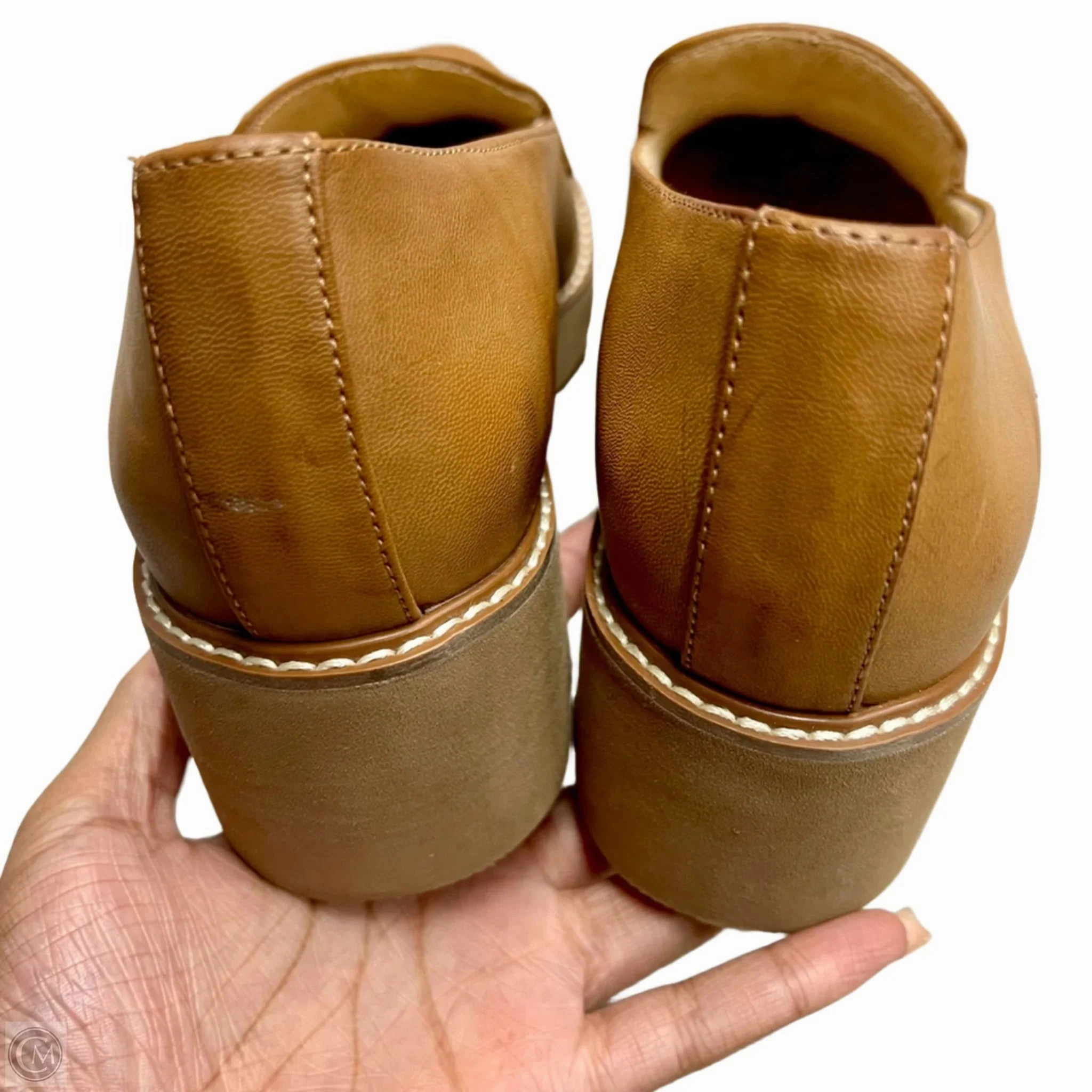 Shoes Heels Block By Naturalizer In Brown, Size: 9