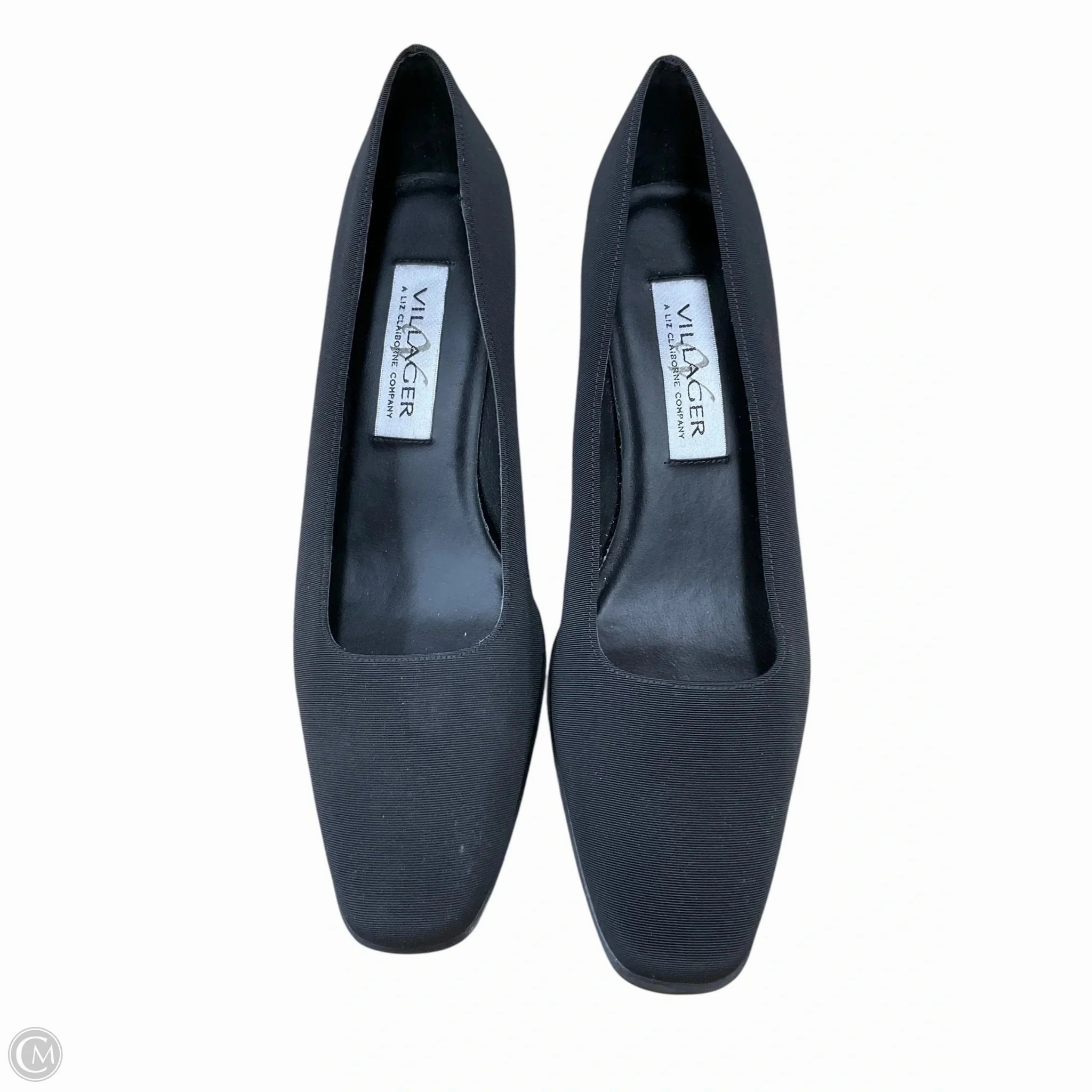 Shoes Heels Block By Villager By Liz Claiborne In Black, Size: 9