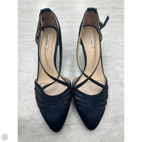 Shoes Heels Kitten By Alex Marie In Navy, Size: 9.5