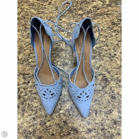 Shoes Heels Stiletto By Christian Siriano In Blue, Size: 9
