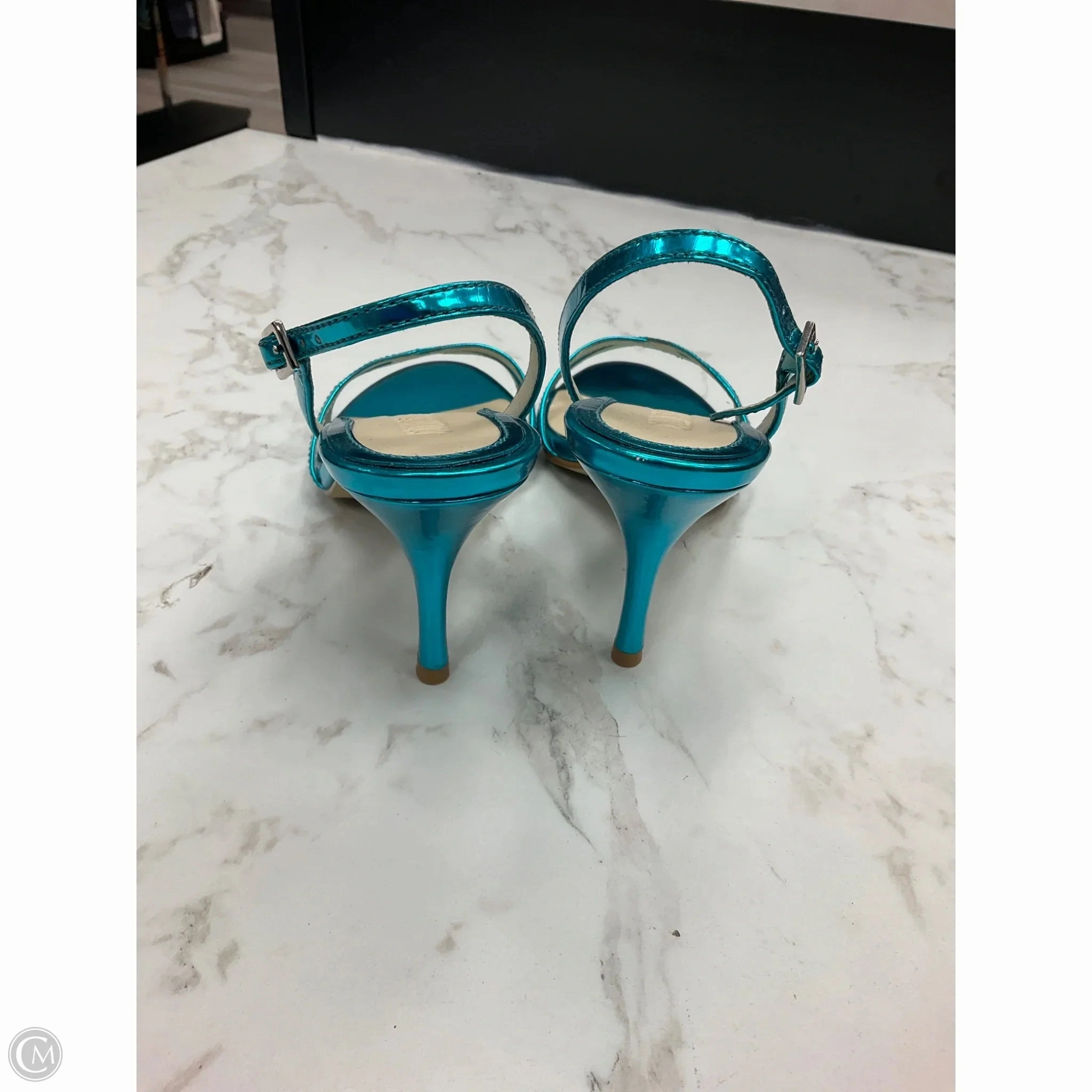 Shoes Heels Stiletto By Colin Stuart In Blue, Size: 8.5