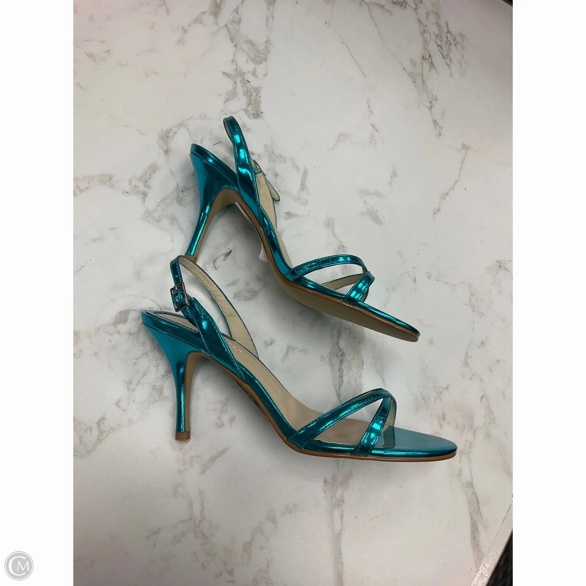 Shoes Heels Stiletto By Colin Stuart In Blue, Size: 8.5