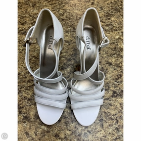 Shoes Heels Stiletto By Diba In White, Size: 9.5
