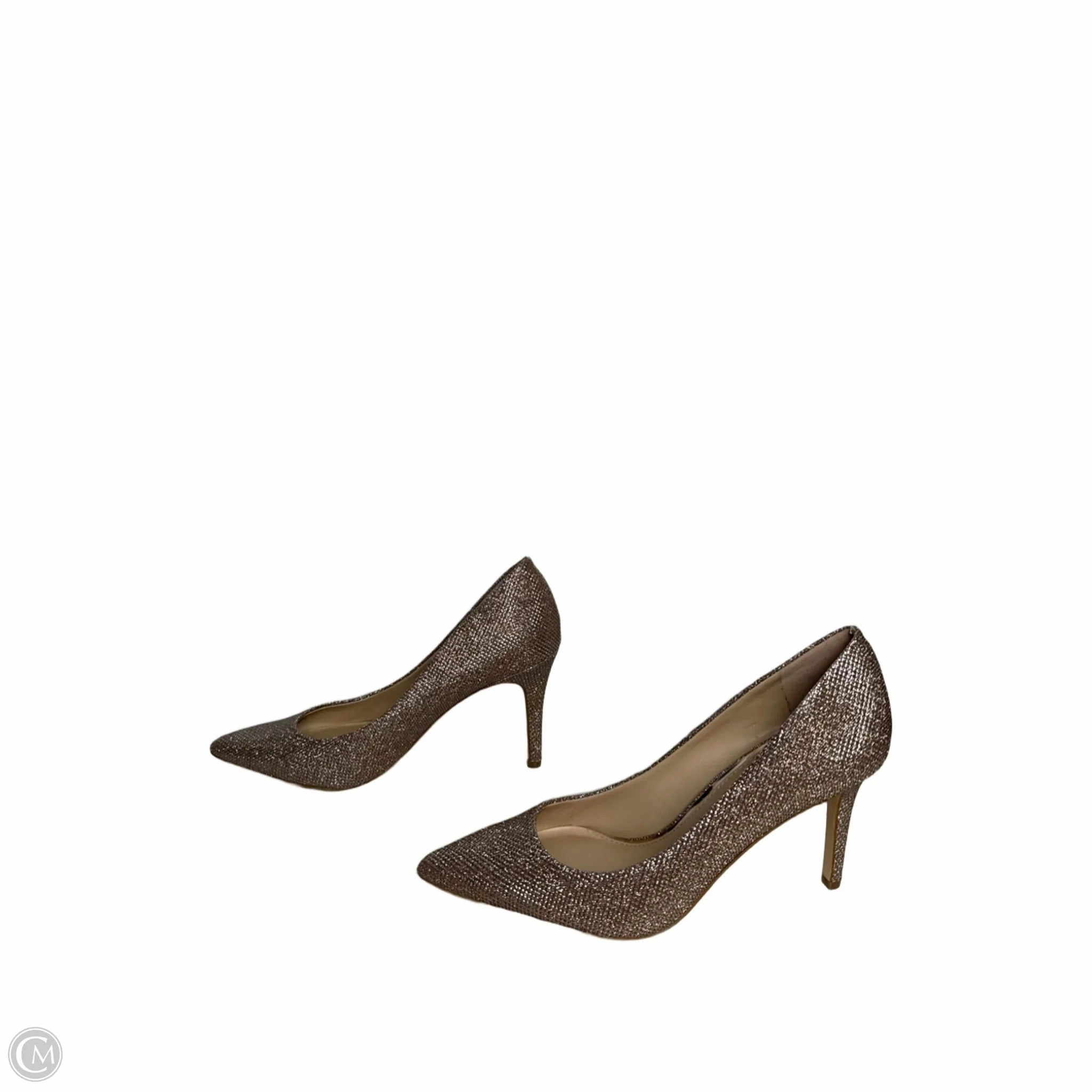 Shoes Heels Stiletto By Jessica Simpson In Gold, Size: 7