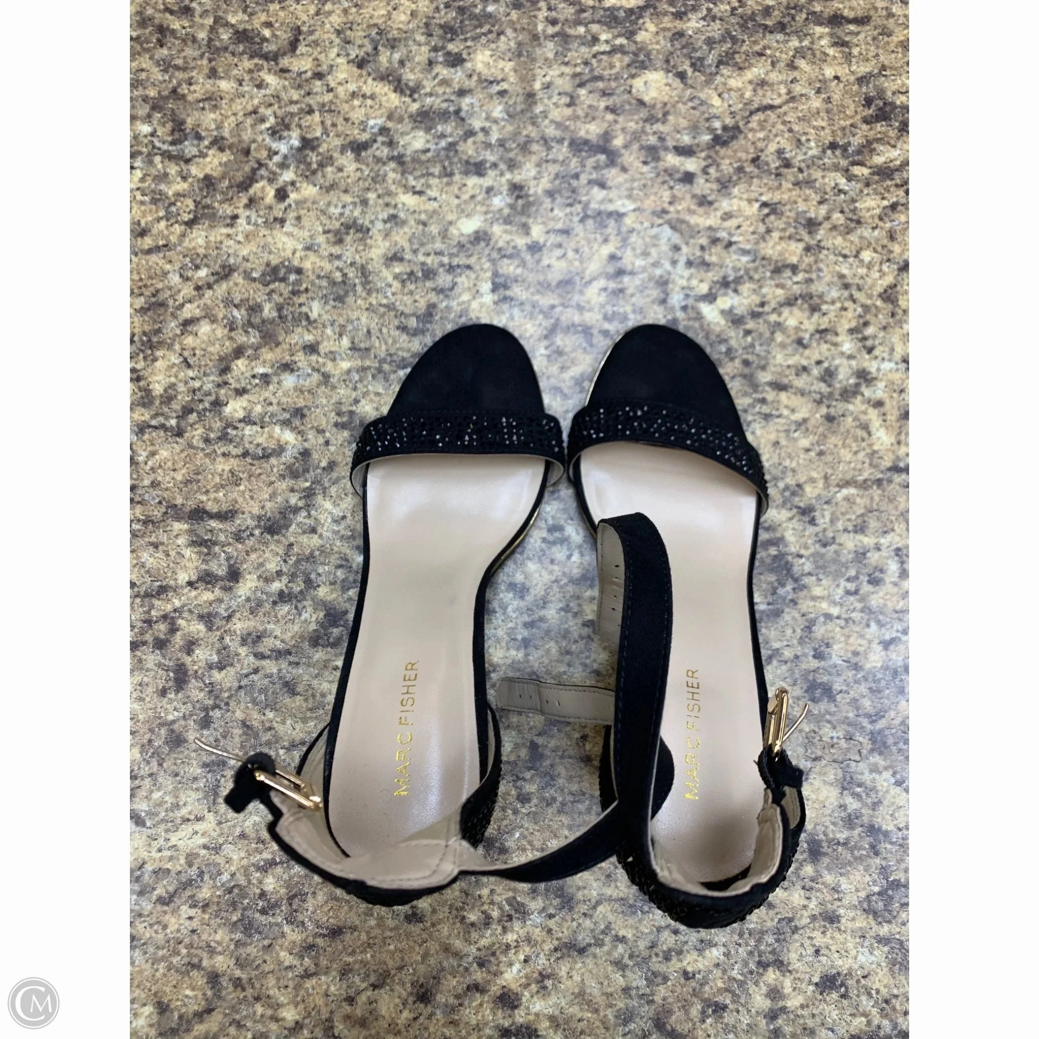 Shoes Heels Stiletto By Marc Fisher In Black, Size: 10