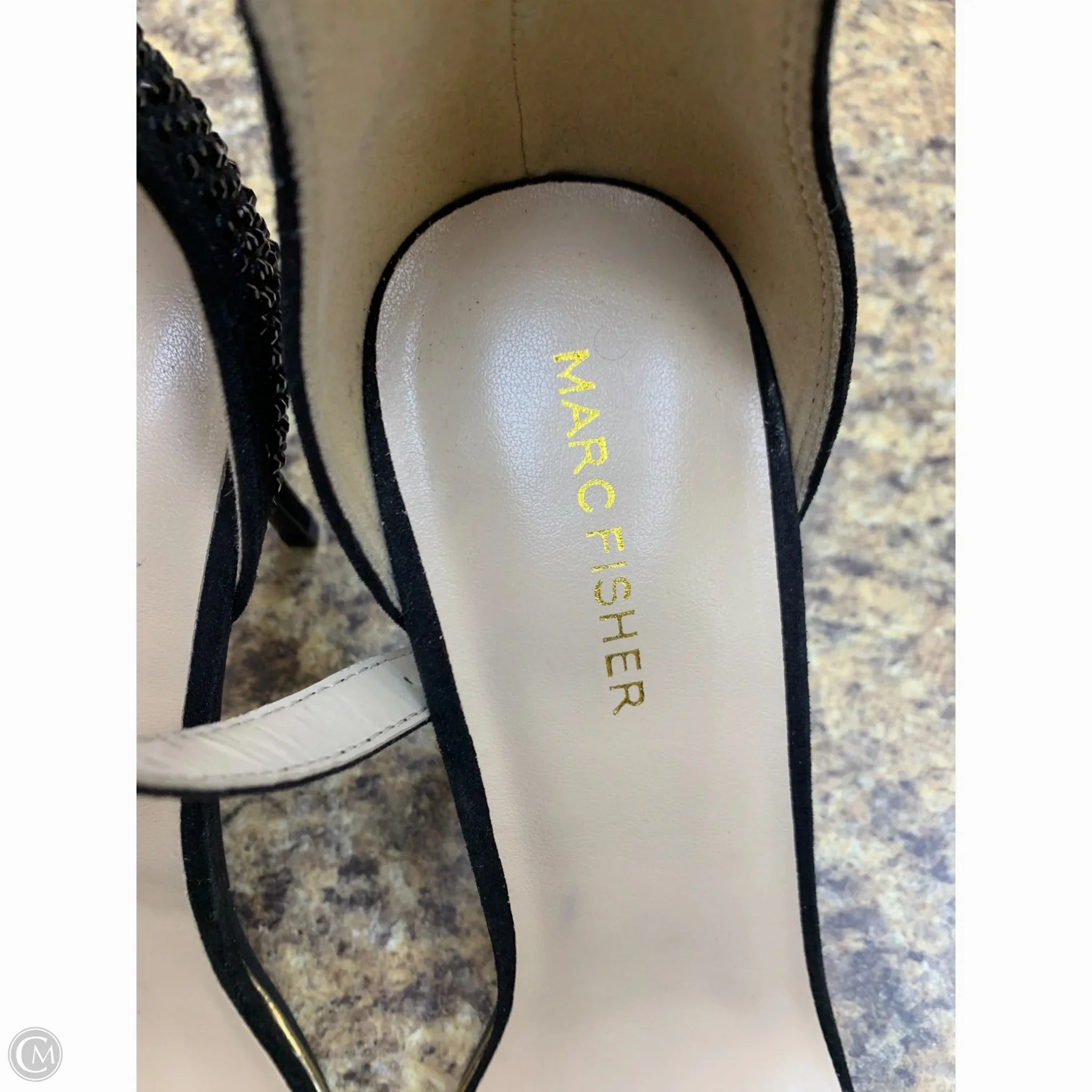 Shoes Heels Stiletto By Marc Fisher In Black, Size: 10