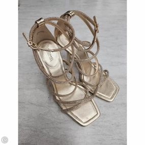 Shoes Heels Stiletto By Michael By Michael Kors In Gold, Size: 10