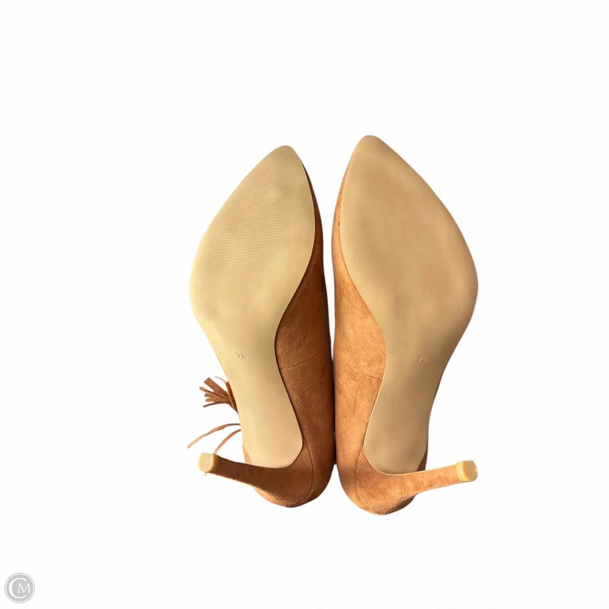 Shoes Heels Stiletto By Nine West In Tan, Size: 7.5