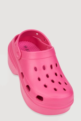 Slingback Platform Clogs