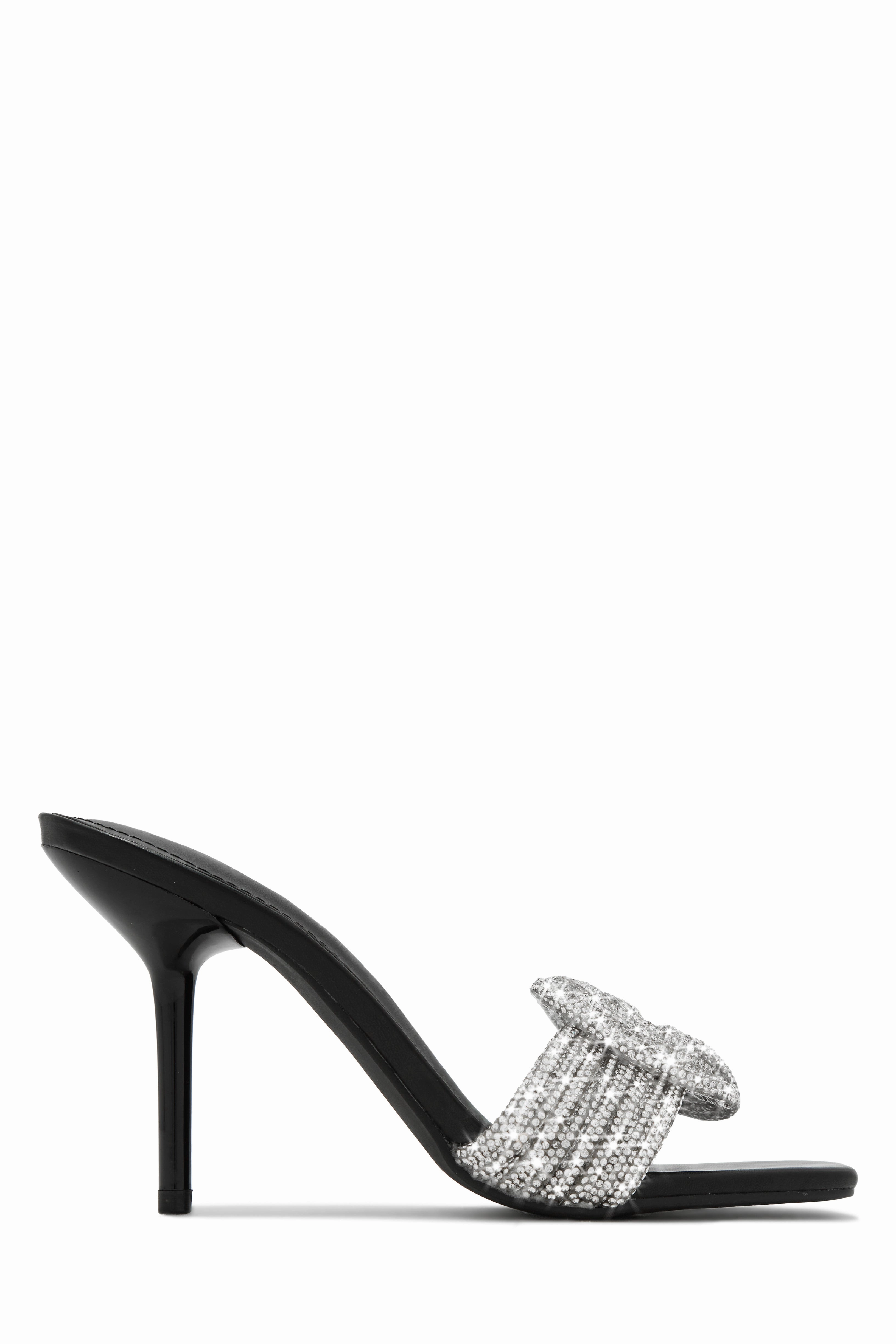 Song Of Love Embellished Mule Heels - Multi