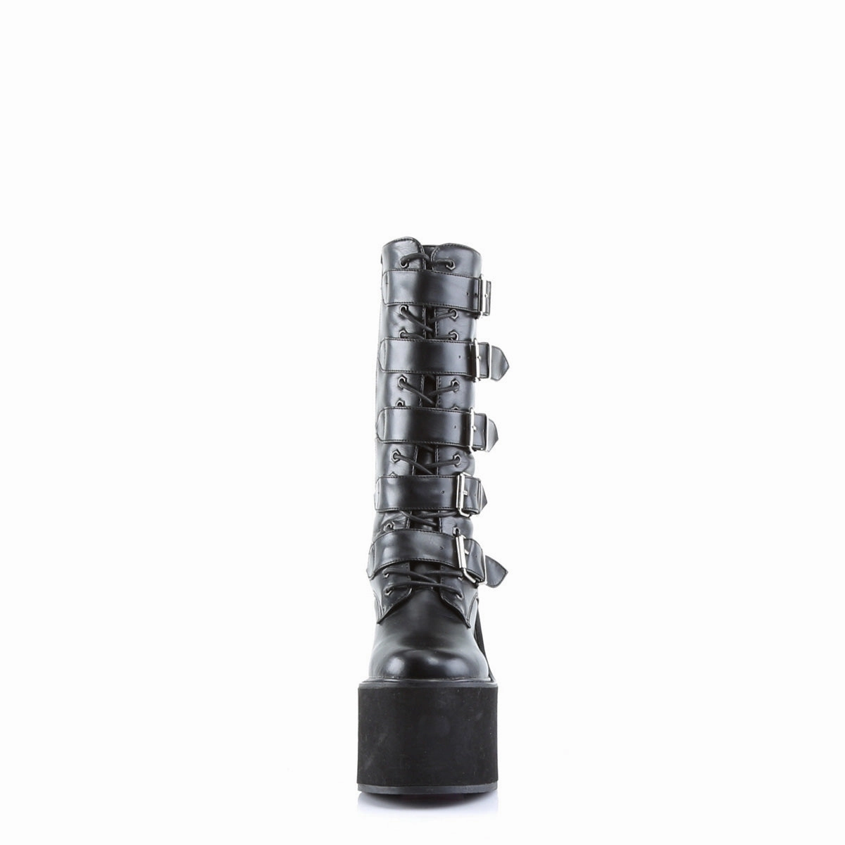 SWING-220  Black Vegan Leather