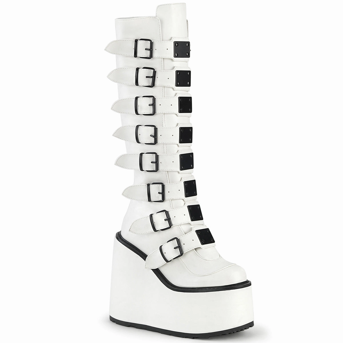 SWING-815  White Vegan Leather