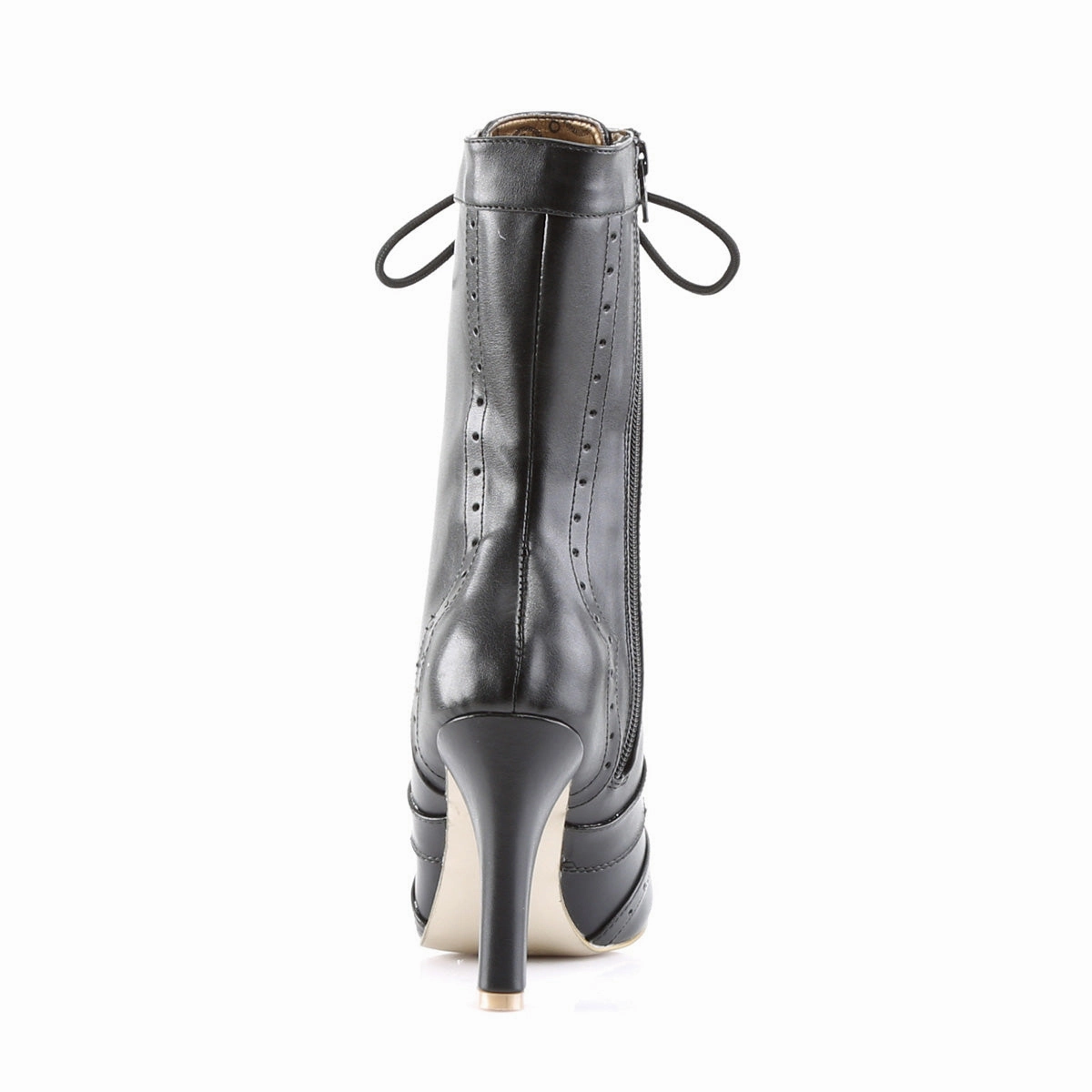 TESLA-102  Black Vegan Leather