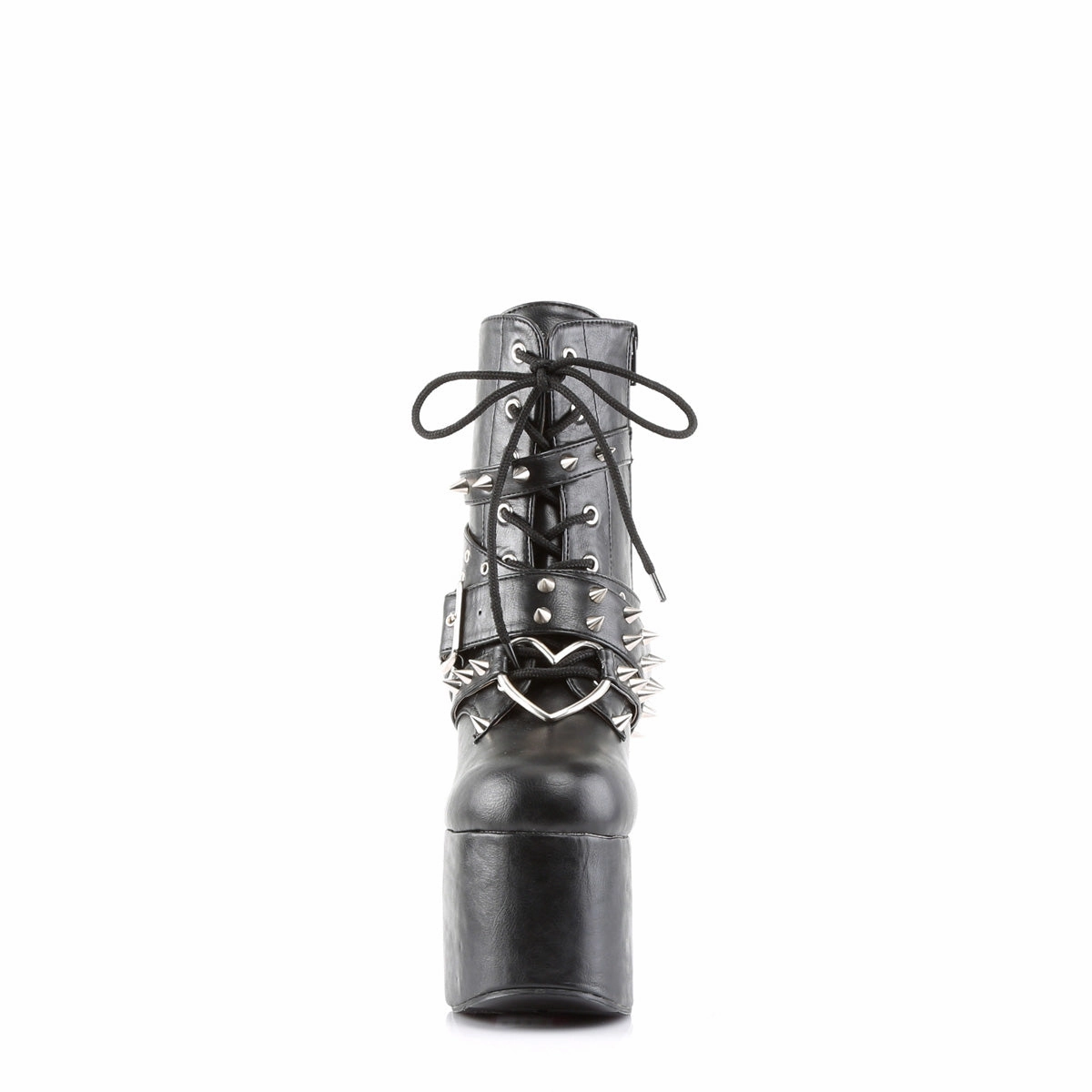 TORMENT-700  Black Vegan Leather