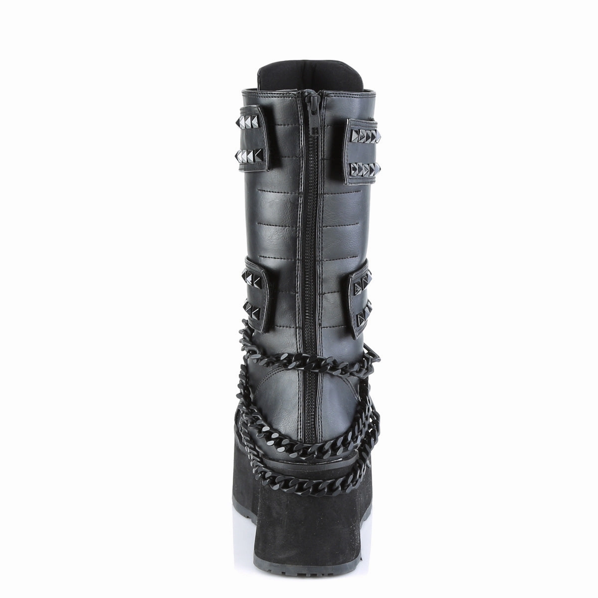 TRASHVILLE-138  Black Vegan Leather