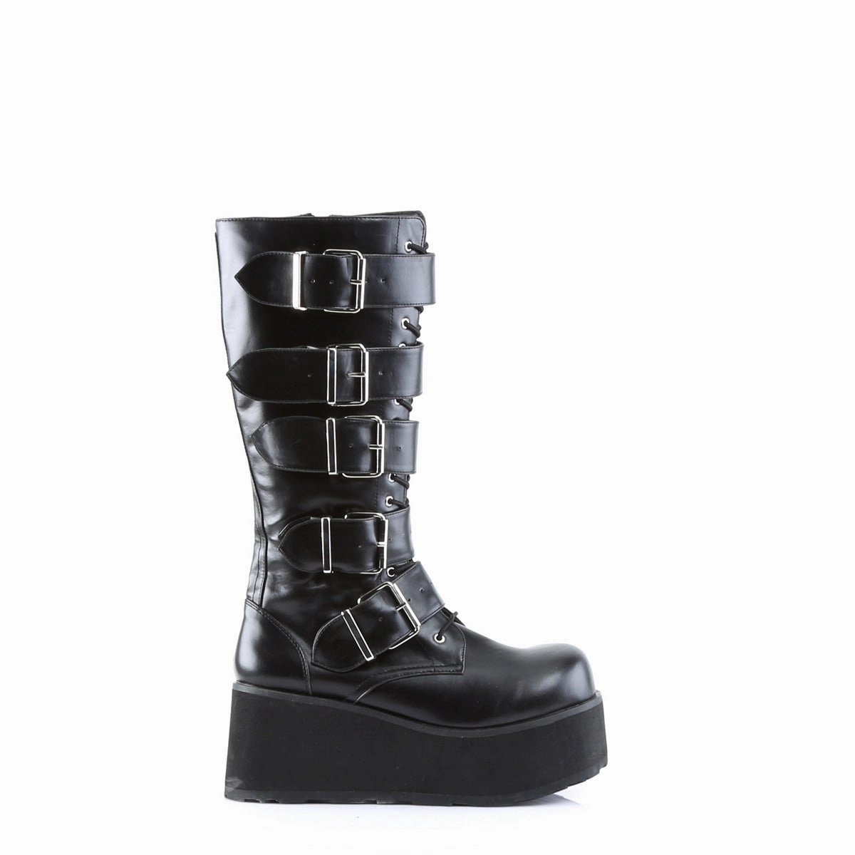 TRASHVILLE-518  Black Vegan Leather
