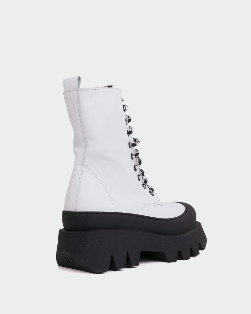 Vancouver White Leather