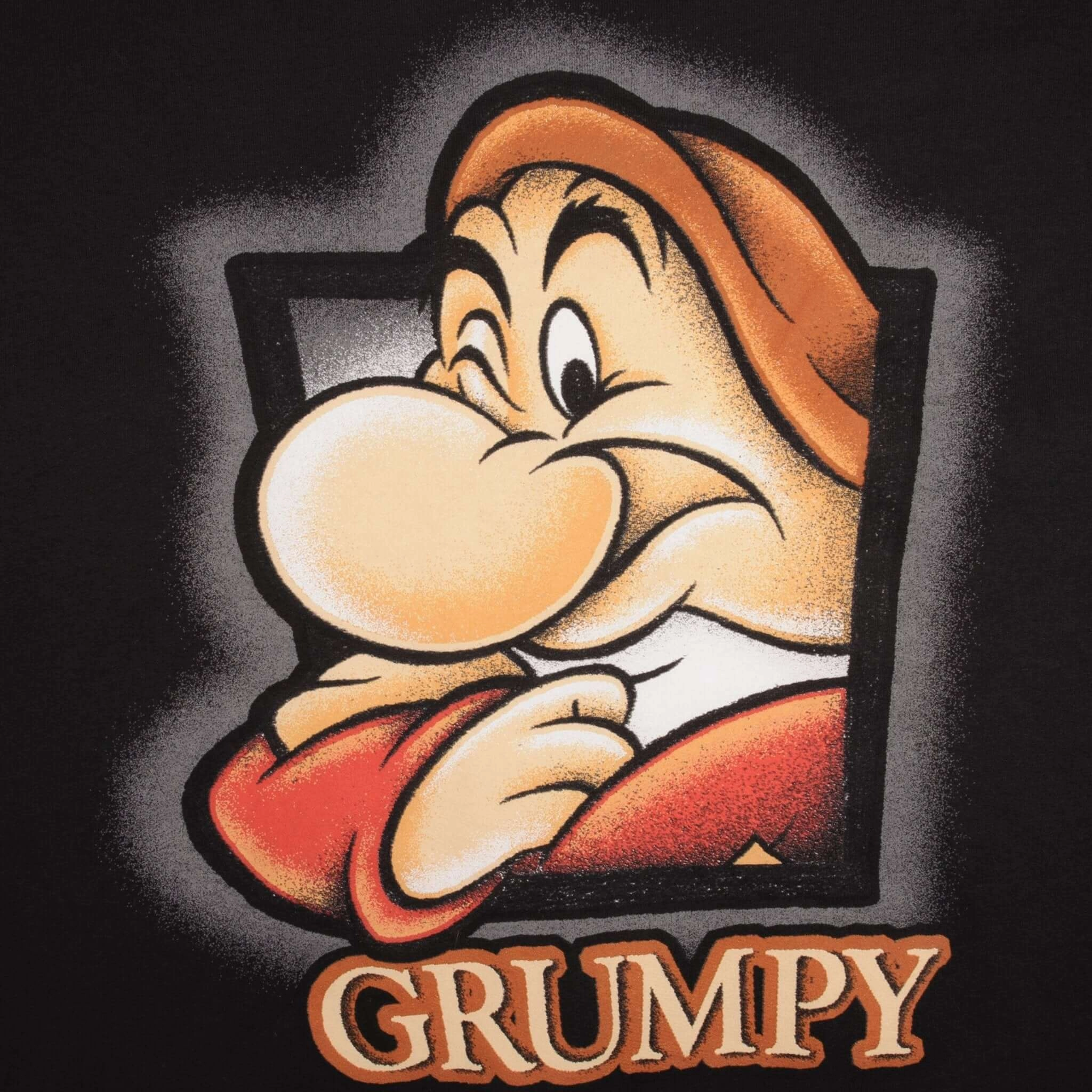 VINTAGE DISNEY GRUMPY SNOW WHITE SWEATSHIRT SIZE 2XL MADE IN USA