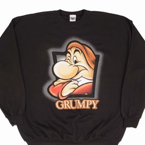 VINTAGE DISNEY GRUMPY SNOW WHITE SWEATSHIRT SIZE 2XL MADE IN USA