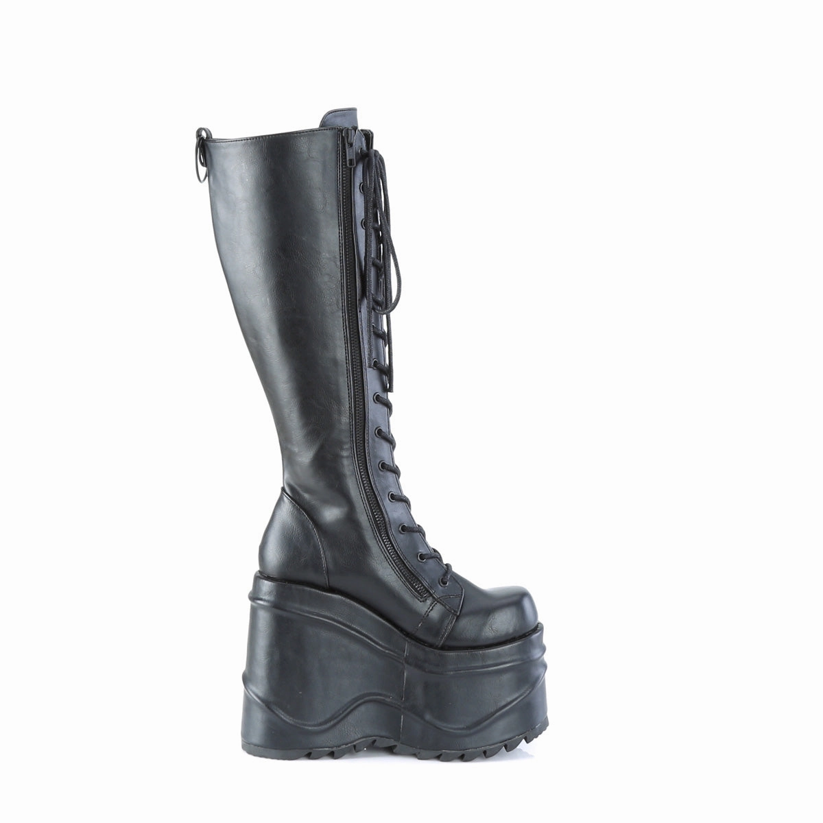 WAVE-200  Black Vegan Leather