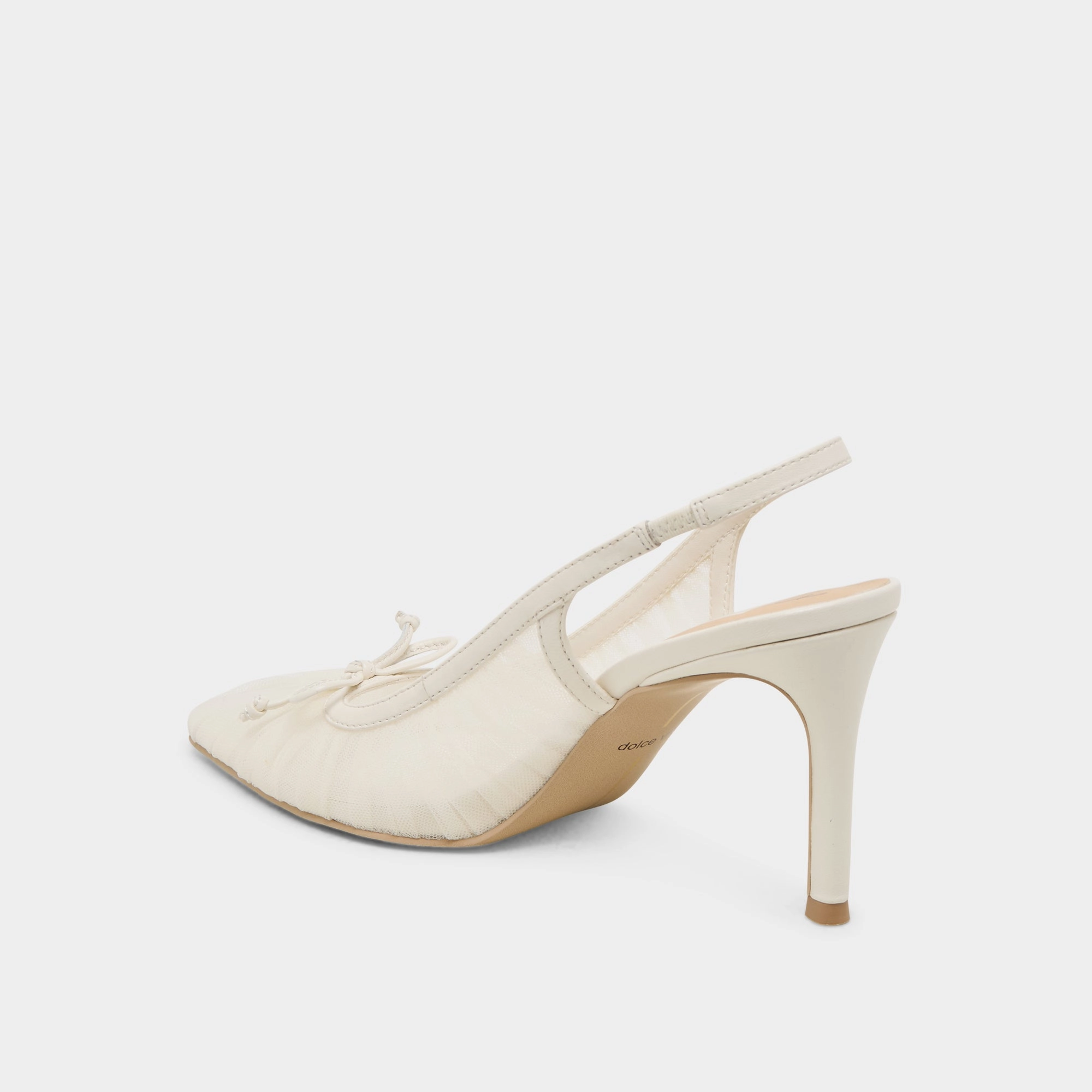 YELA HEELS WHITE TULLE