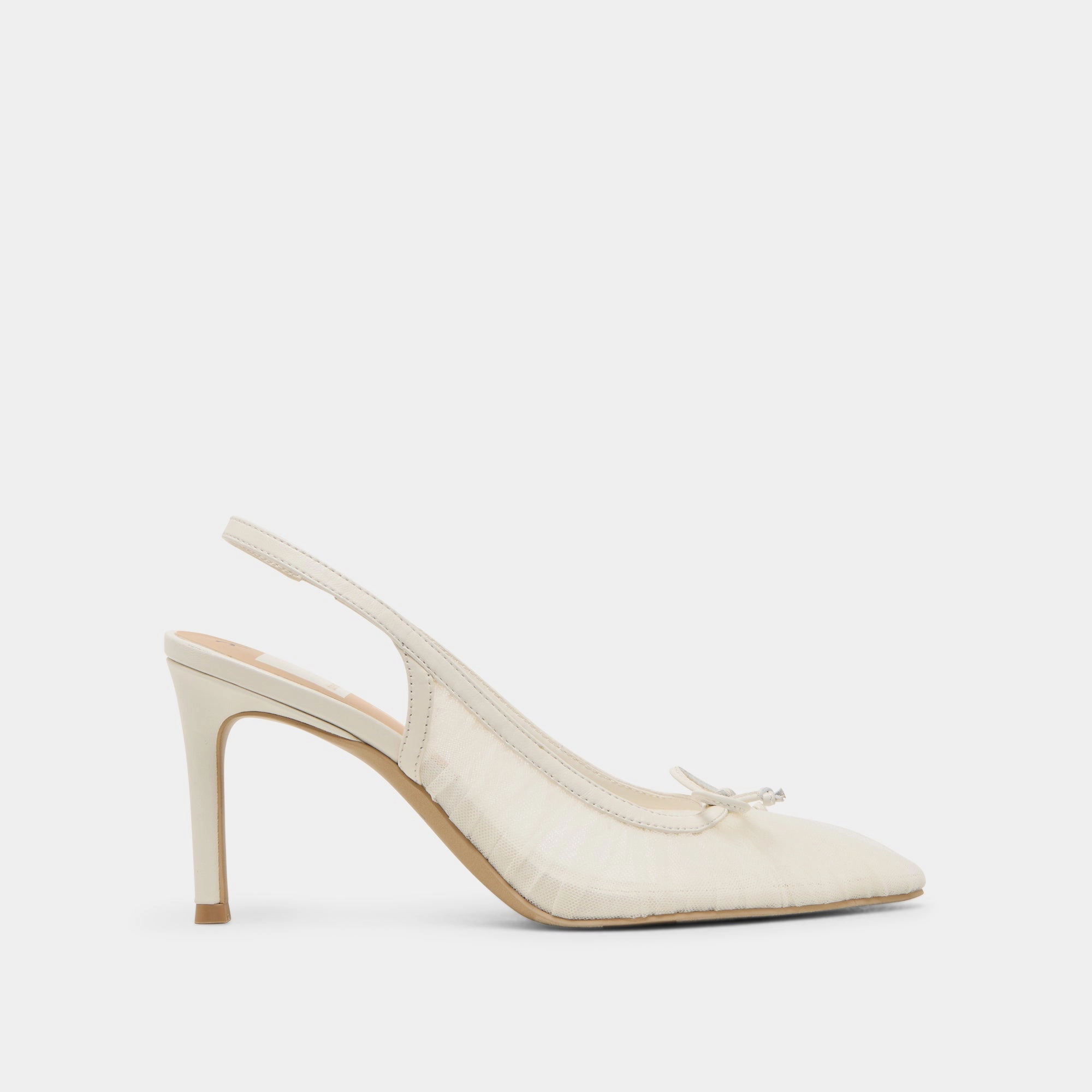 YELA HEELS WHITE TULLE